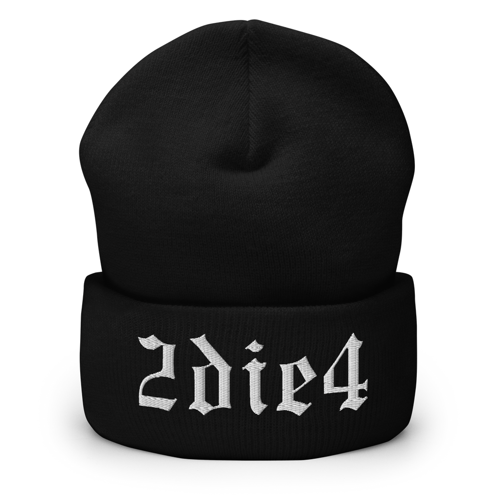 "2DIE4" BEANIE